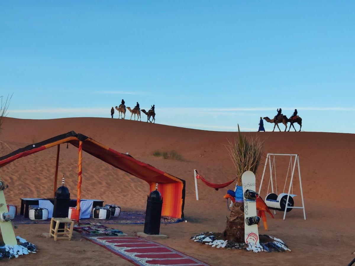 Camel Trips Luxury Camp Hotel Merzouga Bagian luar foto