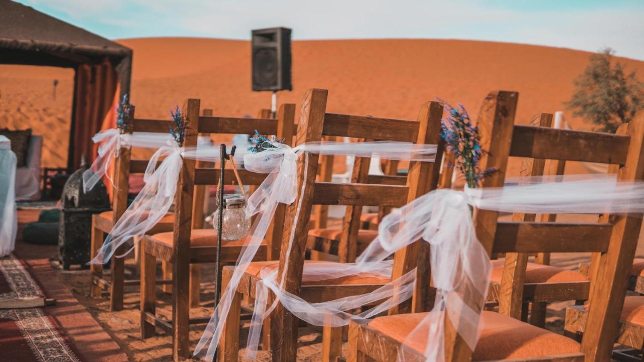 Camel Trips Luxury Camp Hotel Merzouga Bagian luar foto