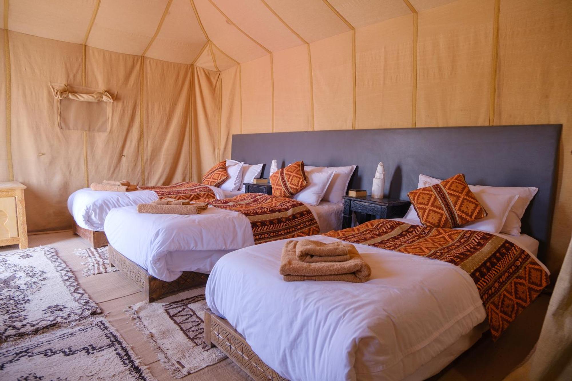 Camel Trips Luxury Camp Hotel Merzouga Bagian luar foto